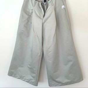 Pink Tartan Silver capris wide pants size 14